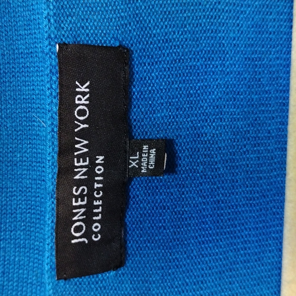 Blue Button Down Sweater - image 2